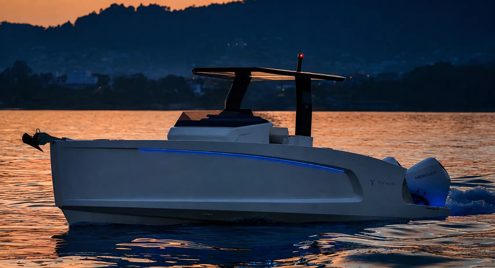 The Titan at sunset in Ibiza